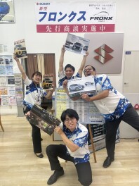 新型スペーシアギア　新型フロンクス先行予約展示会！